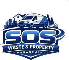 SOS Waste & Property Management logo
