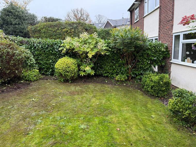 Tidy cleared space after